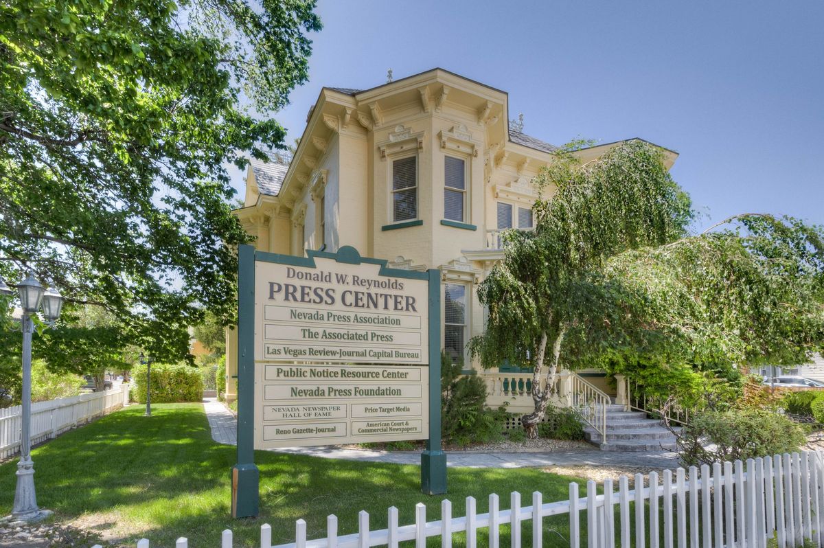 Nevada Press Foundation puts historic property up for sale
