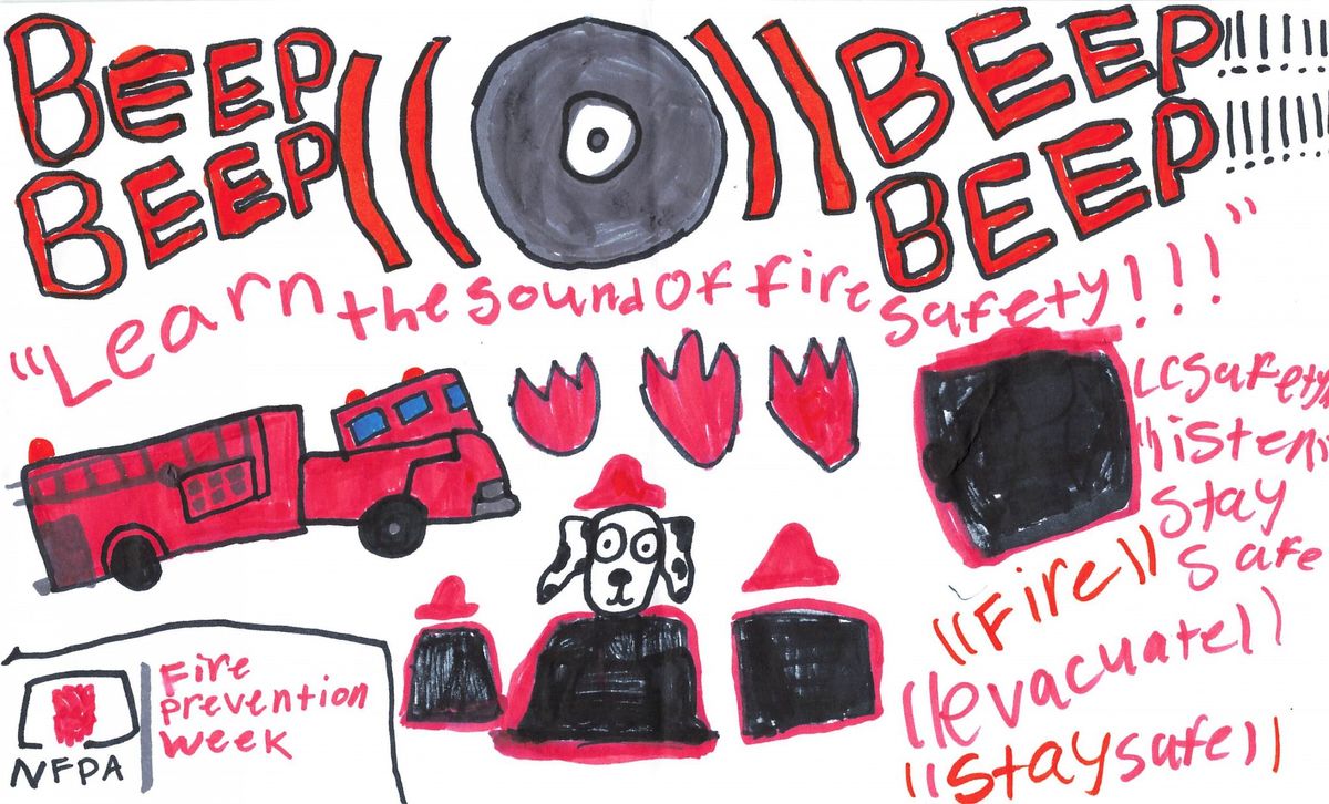 Four northern Nevada students win fire prevention poster contest