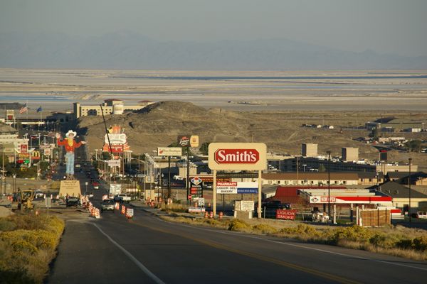 Wendover Boulevard in West Wendover, Nevada, USA