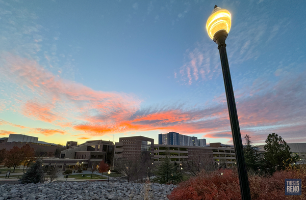 University of Nevada, Reno at dusk. Bob Conrad / THIS IS RENO.