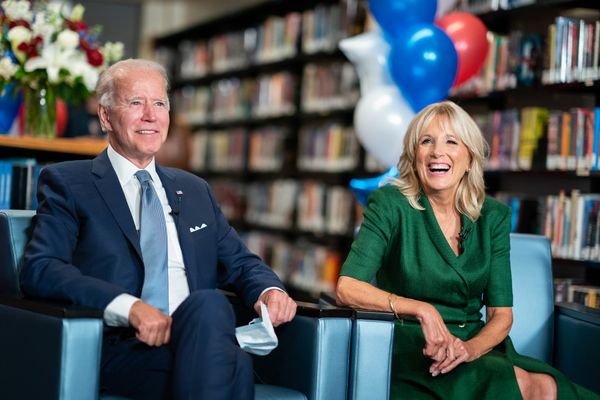 Joe and Jill Biden.