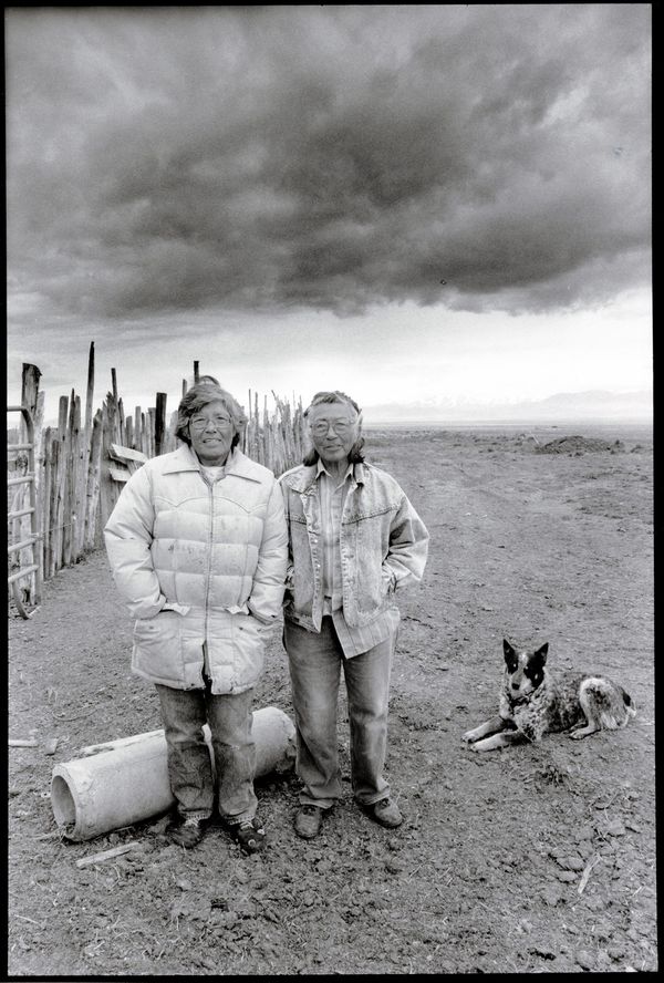 Ranchers and activists Carrie (left) and Mary Dann fought for Western Shoshone land rights for 50 years. Photo provided by Sp