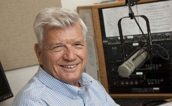 Bob Carroll hosed the Music of American on KUNR-FM radio. Courtesy of KUNR