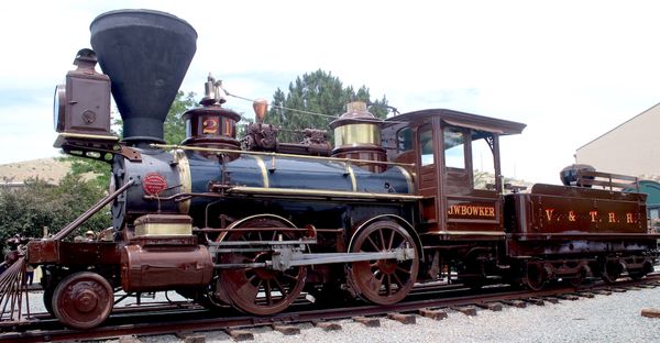 Locomotives steam up in Carson City (photos)